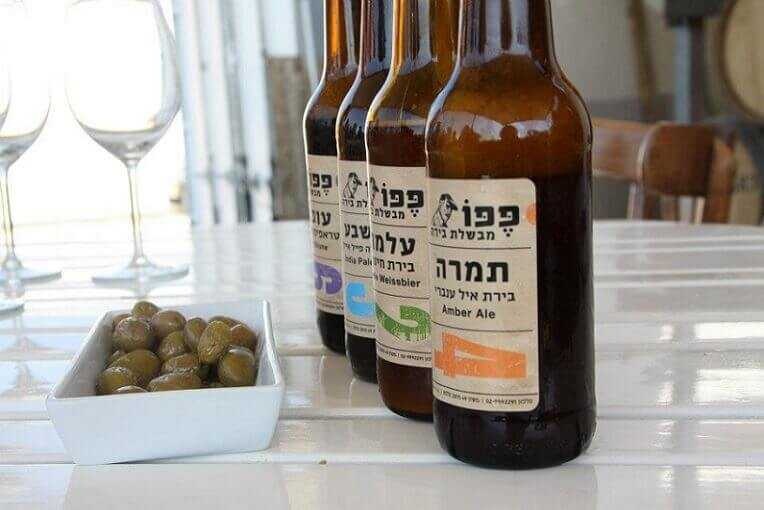 טעימות בירה וארוחה במבשלת פפו