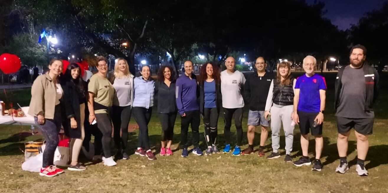 קבוצת ריצה פארק לאומי רמת גן